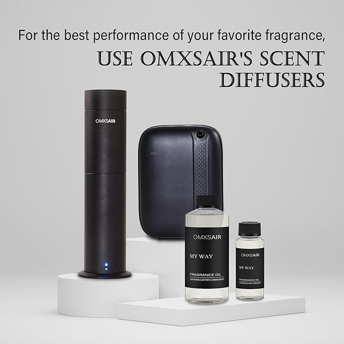 My Way Hotel Diffuser Oil & Home Luxury Fragrance Scents -120ml- Comforting Sandalwood, Cedarwood & Iris - Aromatherapy Oil Blends My Way Fragrance Essential Oils for Diffuser