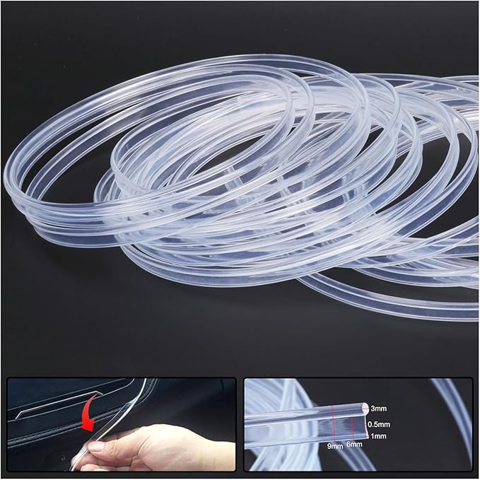 Optic Fiber Waterproof Car Side Glow LED Illumination Optic Fiber Band Car Interior Atmosphere Neon Cold Lights 5 Meters (16.40ft)