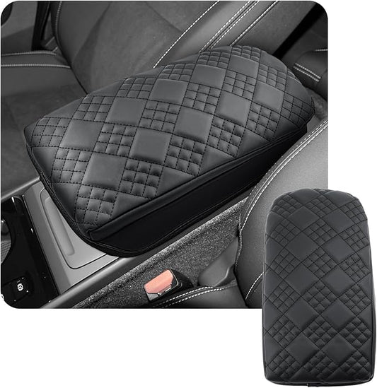 CDEFG for 2025 2026 Volvo XC40 Center Console Cover for 2019-2025 2026 Volvo XC40 Accessories Armrest Cover Middle Console Pad Arm Rest Leather Cover