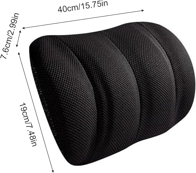1 Piece Automotive Seat Lumbar Support Pillow for Jeep Grand Cherokee L 2021-2025, Driving Lower Back Cushion Ergonomic Orthopedic Posture Rest