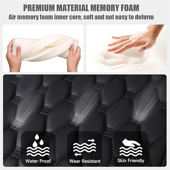 Car Armrest Cushion for Mercedes Benz E-Class W211 2001-2005 2006 2007 2008 2009, Car Center Console Cover Armrest Pad with Cup Holder and Tissue Box, Car Accessories,Beige