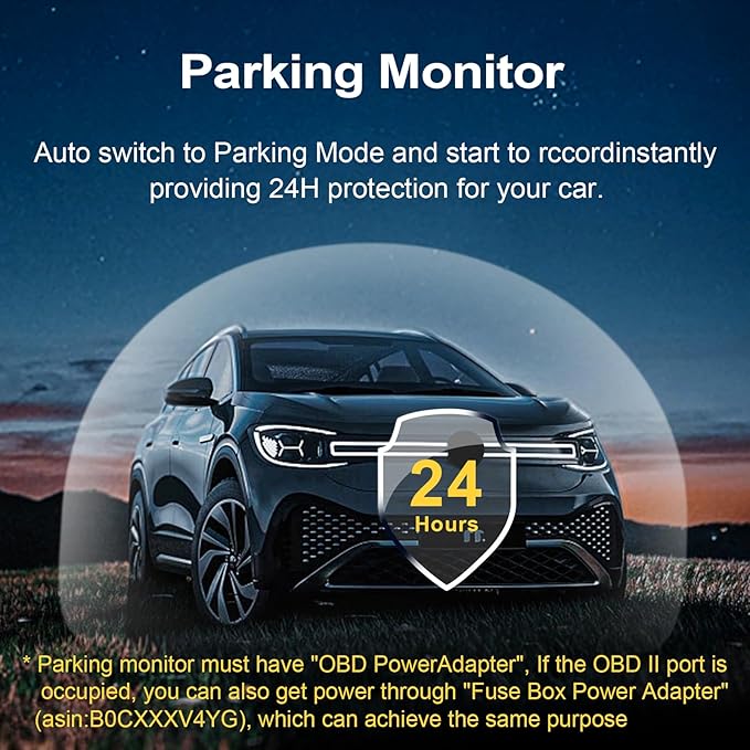 Mangoal Front 4K & Rear 1080p Dash Cam for GMC Acadia 2017-2023 (Model A), Model A & Model B Have Same Models Years but Vehicle Sensor Cover are Different, Free App & WiFi, 128GB Card