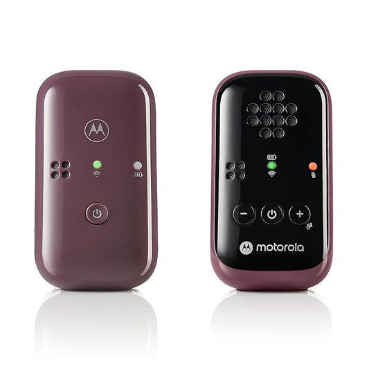 Motorola Nursery PIP12 Baby Monitor Audio Only, Portable and Rechargeable, No WiFi Needed, 1500ft Range HD Sound with Auto Off, Includes Water-Resistant Travel Case