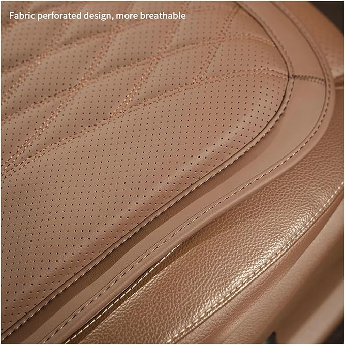 F Car Seat Cushion for BMW All Model I3 I4 I8 X1 X2 X3 X4 X5 X5M X6 X7 Z4 Car Lumbar Support Pillow Auto Seat Waist Back Cushion Y (Color : Red B)