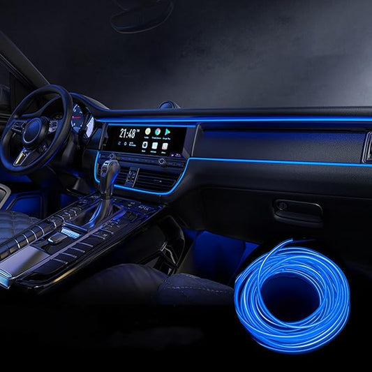Car Interior Lights for BMW 7 Series 730d 730Ld 740d 740Ld 730i 730Li 740i 740Li 750i 750Li 745e 745Le LED Car Interior Atmosphere Lamp Car Ambient Lighting Kits,Blue
