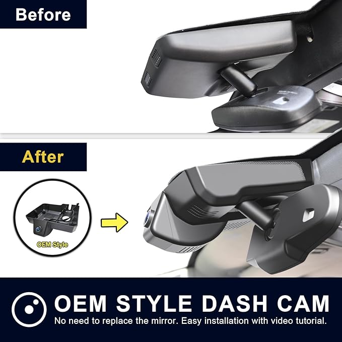 Mangoal 4K Front & 2K Rear 2 Channel HDR Dash Cam, Dual STARVIS 2 IMX678 IMX675 for Chevy Silverado 1500 2014 2015 2016 2017 2018 2500 HD/3500 HD 2015-2019 (Model D), 5GHz WiFi, GPS, 128GB