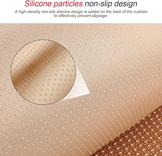 Moly Magnolia Car Seat Cover/Protector, Car Seat Cushion, Breathable, Comfort, Universal for Most Vehicles, Automotive Interior Seat Protector, Car Seat Cover for Men and Women (Coffee)