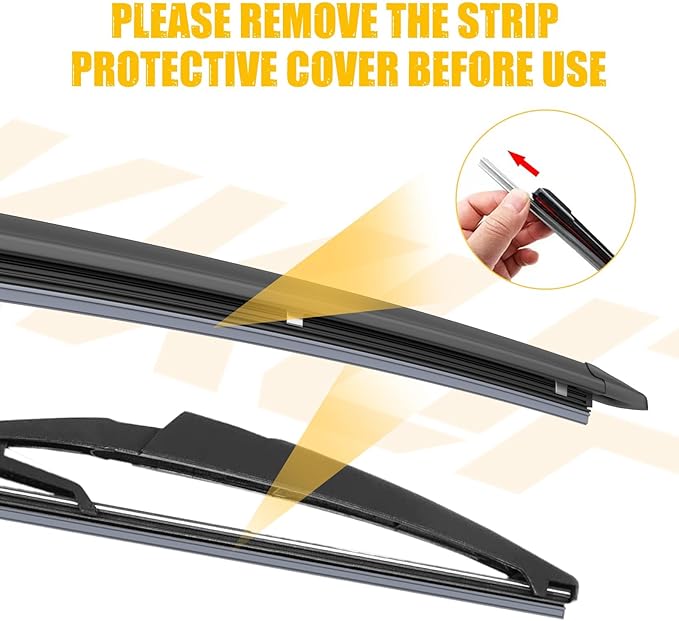 MIKKUPPA 22"+22"+12" Windshield Wipers Replacement for 2015-2020 Chevrolet Suburban Tahoe Cadillac Escalade - Front & Rear Wiper Blades with Rear, All Season Wiper Blades Set, U/J Hook (Pack of 3)