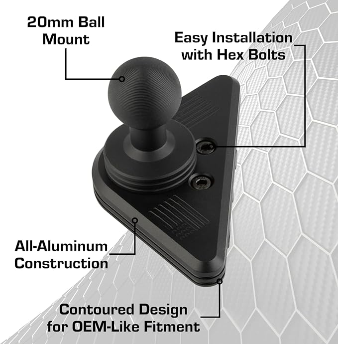 Bulletpoint Mounting Solutions Aluminum Air Vent Phone Mount Compatible with 2015-2020 Ford F-150, 2017-2022 Super Duty & 2018-2021 Expedition (Magsafe Compatible)