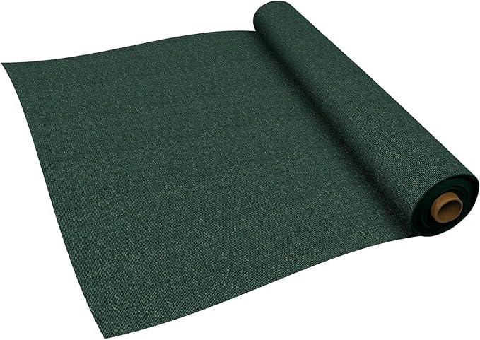 TANG Sun Shade Fabric Roll 8'x18' Shade Cloth for Garden Dark Green HDPE Mesh Shading Pergola Cover Replacement Canopy, 95% Blockage Sunshades for Outdoor Patio Backyard Plant