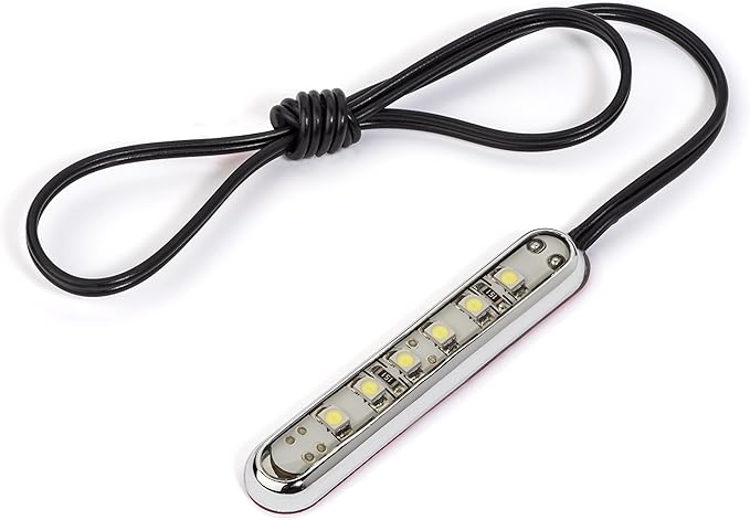 Oznium LED Modules (Straight Chrome, Blue LED)