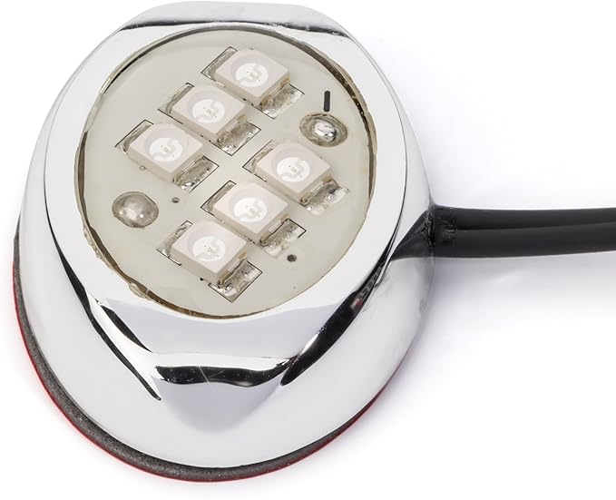 Oznium LED Modules (Round Chrome, Warm White LED)