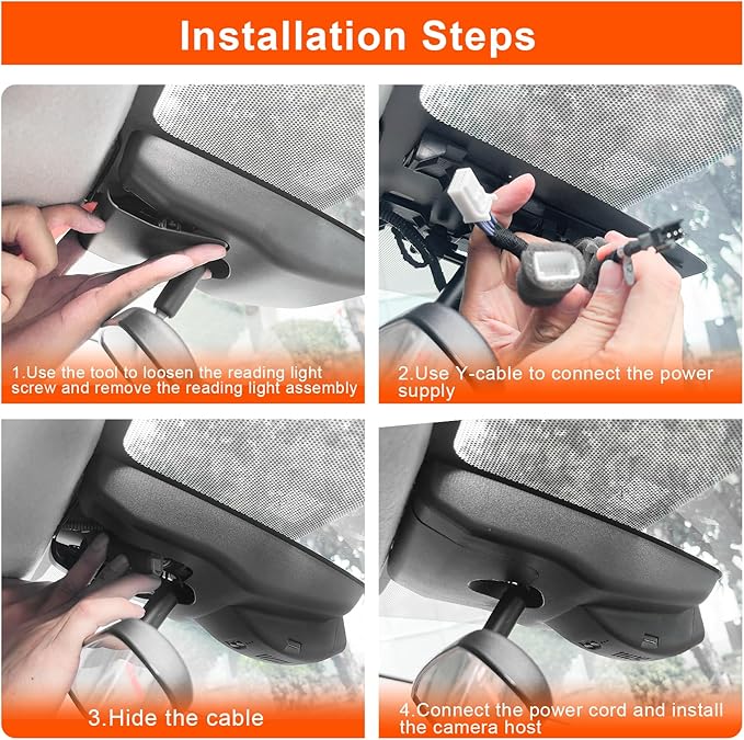 Mangoal 4K Dash Cam Custom for Lexus ES 2019 2020 2021 2022 2023 2024 2025 (Model B),ES350 ES300h F Sport ES250 and More,OEM Look, UHD 2160P Video,WiFi & App,Loop Recording,Easy to Install,64GB Card