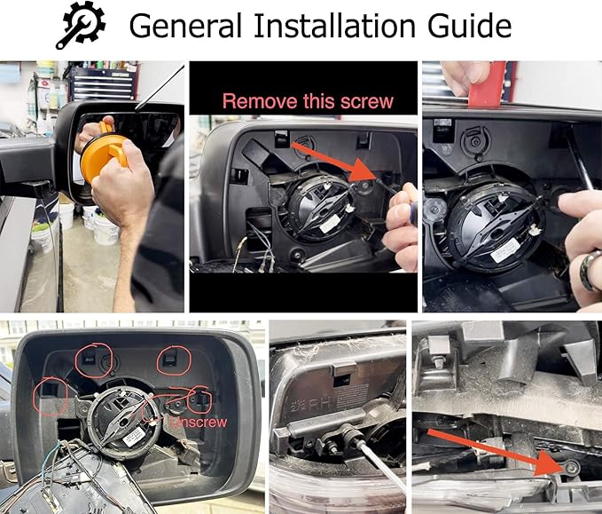 iJDMTOY Semi-Clear Lens Dynamic Sequential Blink/Flow Full LED Side Mirror Turn Signal Light Assembly Kit Compatible with 2019-up Dodge RAM 1500