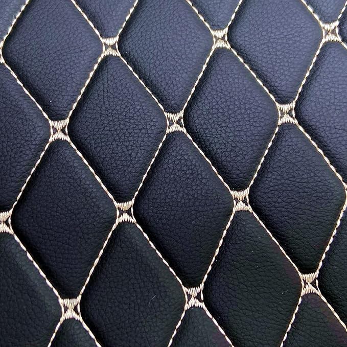 Custom Making Car Floor Mats Compatible with Audi BMW Mercedes-Benz Toyota Lexus Honda Infiniti Nissan Hyundai Kia All Models 2005-2026 (Black Beige and Blue)