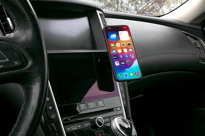 Course Motorsports Direct Fit Phone Mount - Infiniti Q50 (2014-2024) - Right - Magnetic - Compatible with MagSafe