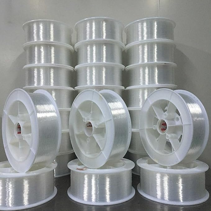 Ultra-Bright PMMA Plastic End Glow Optical Fiber Light for Fiber Optic Star Ceiling Light lamp Starlight Headliner kit for car Home(0.098in diameter/820ft Per roll)