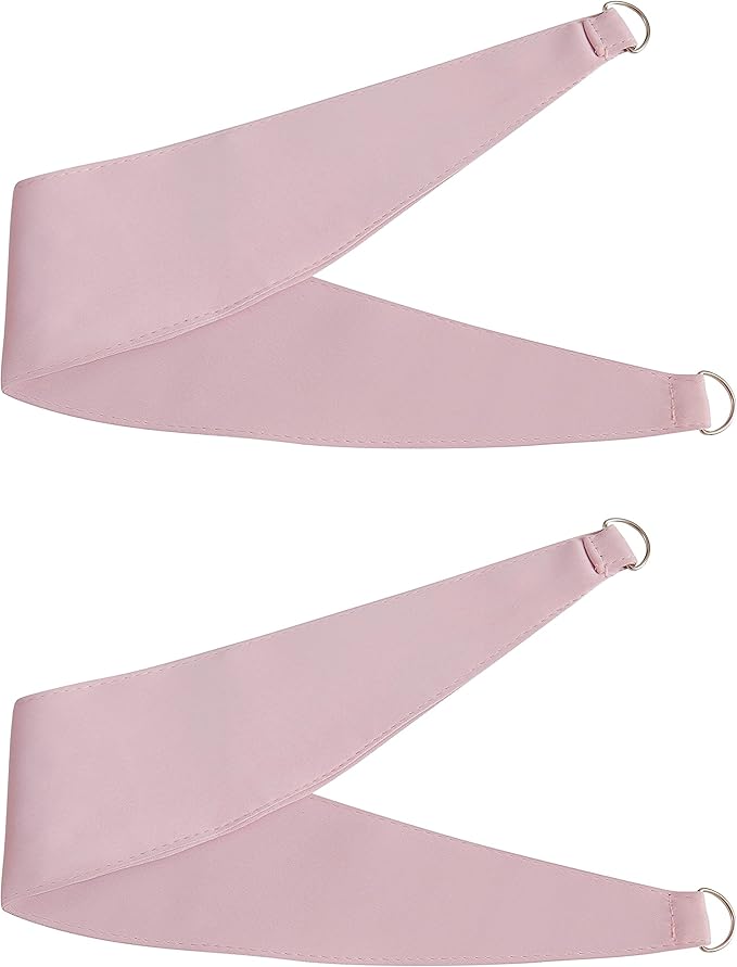 Bujasso Pink Blackout Curtains with Sheer Overlay Mix and Match Double Layer 80% Room Darkening Window Treatment Set for Girls Bedroom Living Room Pink Drapes with Tiebacks Grommet Top 37" Wx84 Lx2
