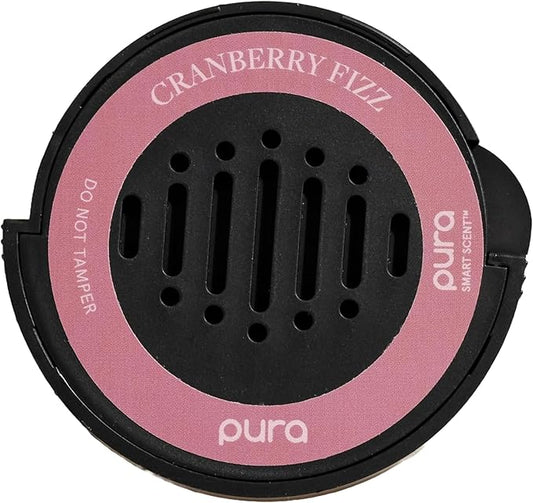 Pura Car Scent Refill - Fragrance for Pura Car Diffuser - Clean & Safe Luxury Diffuser Scent - Long-Lasting Fragrance for 30 Days of Aroma - Cranberry Fizz